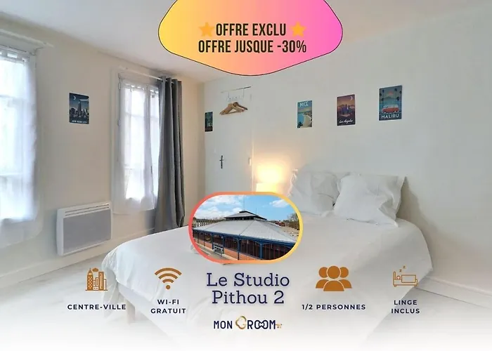 Le Pithou - Votre Pied A Terre Equipe En Ville 5